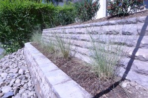 Belgard block wall
